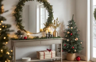 Christmas Entryway Decor Ideas