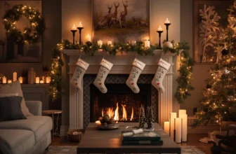 Christmas Fireplace Mantel Decor Ideas