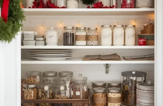 Christmas pantry Decor