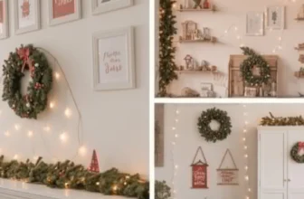 Christmas wall decor ideas