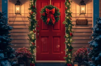 10 Christmas Door Decor Ideas to Welcome...